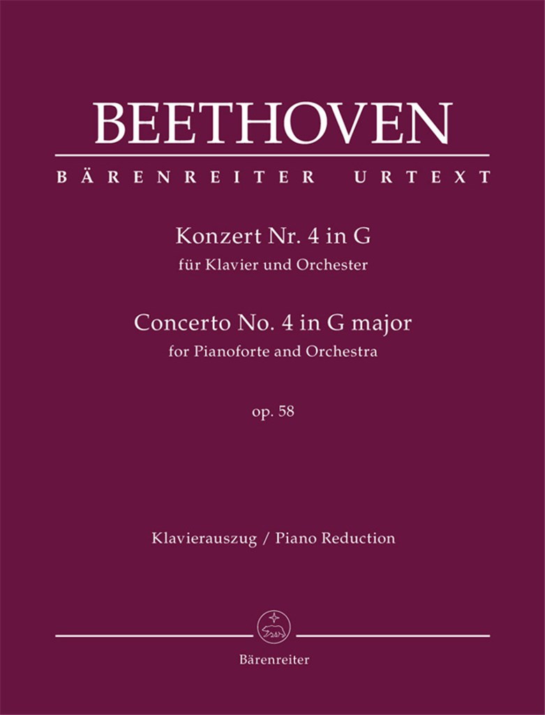 Concerto N 4 In G Major Op 58